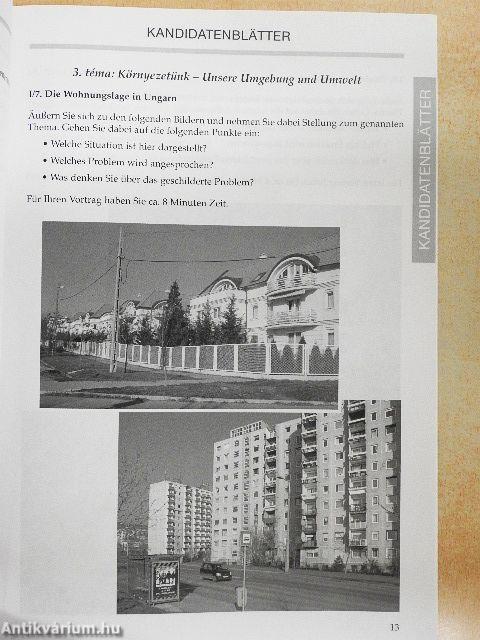 Német szóbeli gyakorlatok