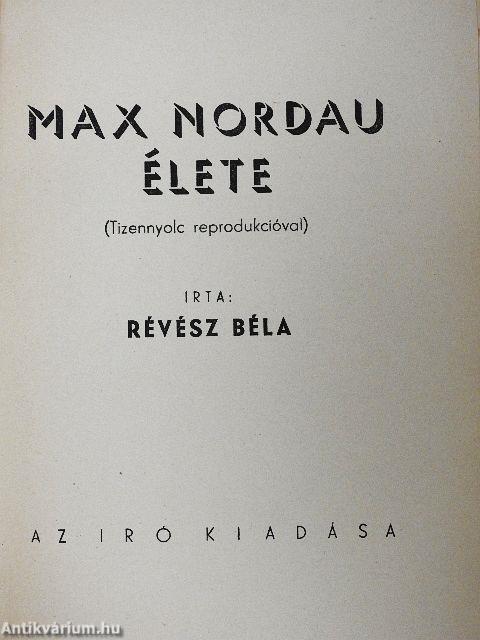 Max Nordau élete