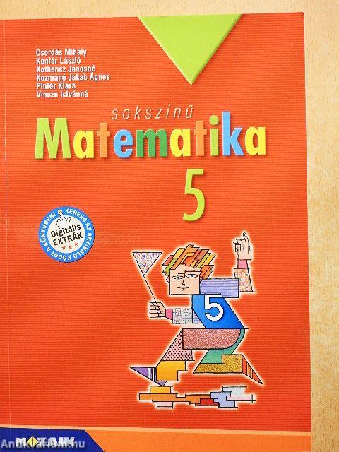 Sokszínű matematika munkafüzet 5.