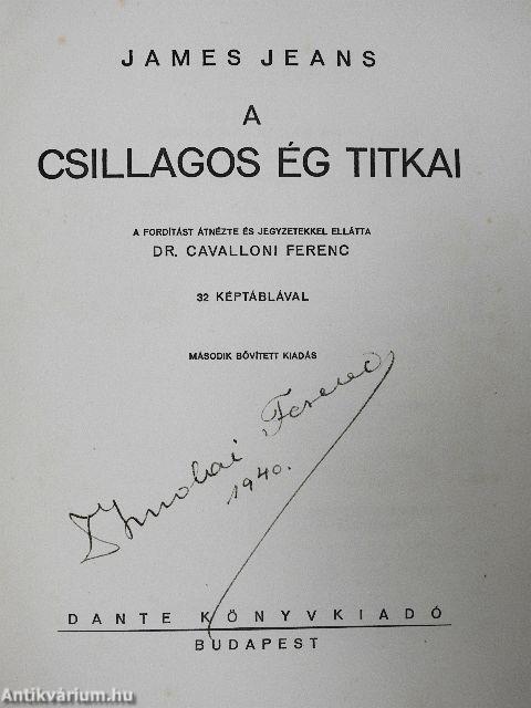 A csillagos ég titkai