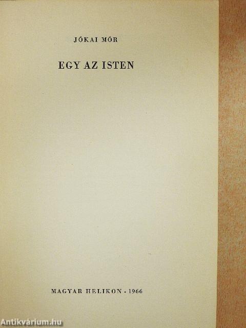 Egy az Isten