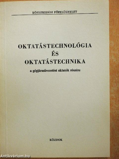 Oktatástechnológia és oktatástechnika