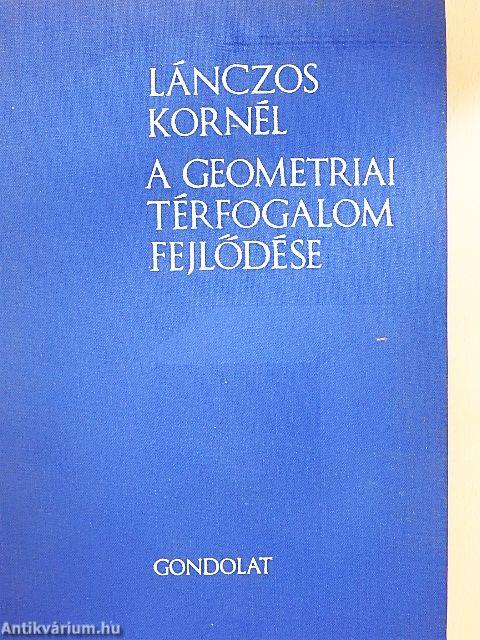 A geometriai térfogalom fejlődése