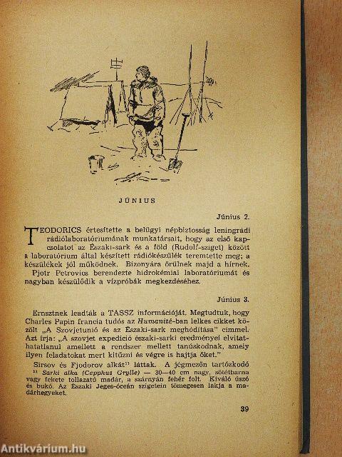 Úszó jégtáblán