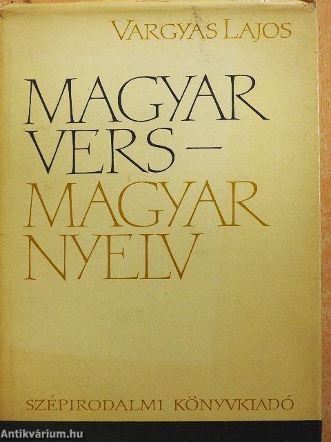 Magyar vers - magyar nyelv
