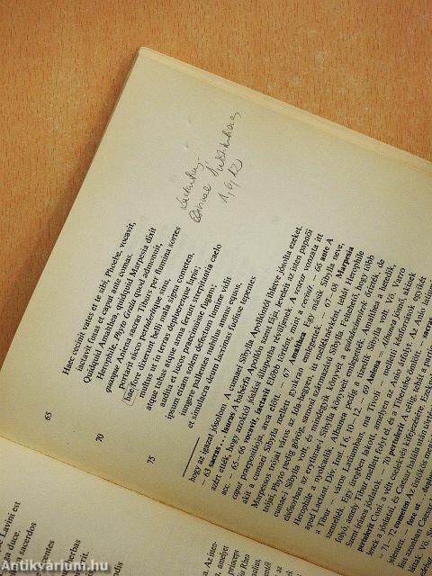 Szemelvények Tibullus és Propertius elégiáiból