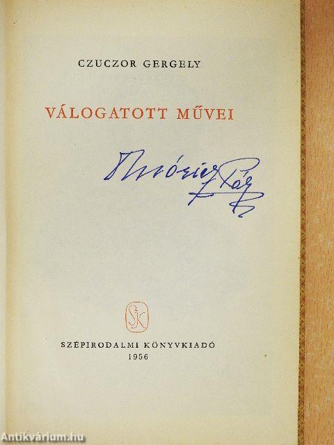 Czuczor Gergely válogatott művei