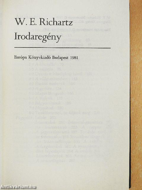Irodaregény