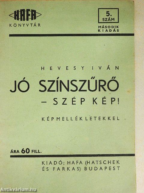 Jó színszűrő - szép kép!