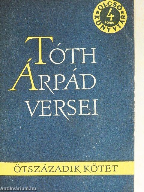 Tóth Árpád versei