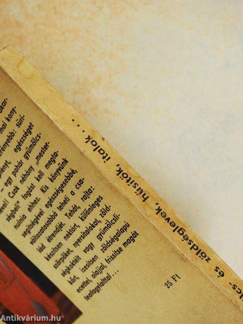 Gyümölcs- és zöldséglevek, hűsítők, italok, szörpök és teák