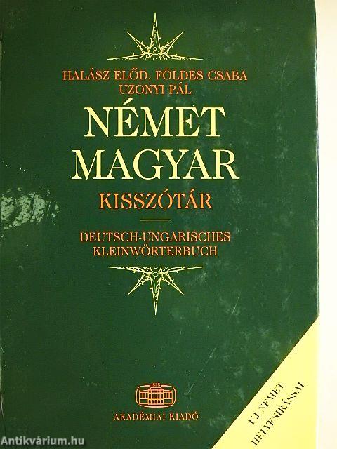 Német-magyar kisszótár