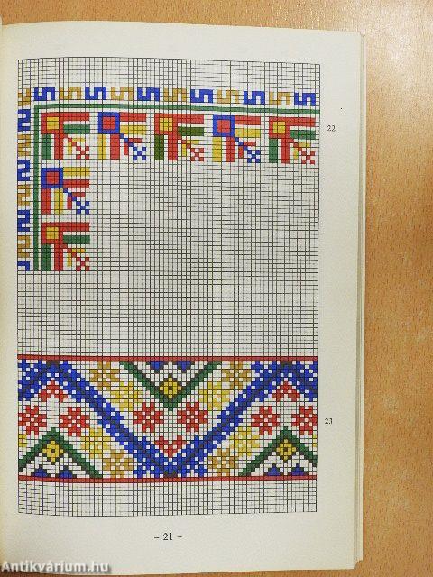 Keresztszemes hímzésminták