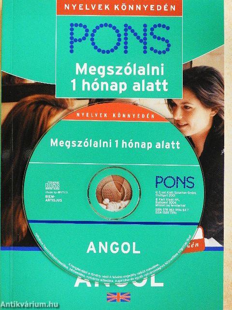 PONS - Megszólalni 1 hónap alatt - Angol - CD-vel