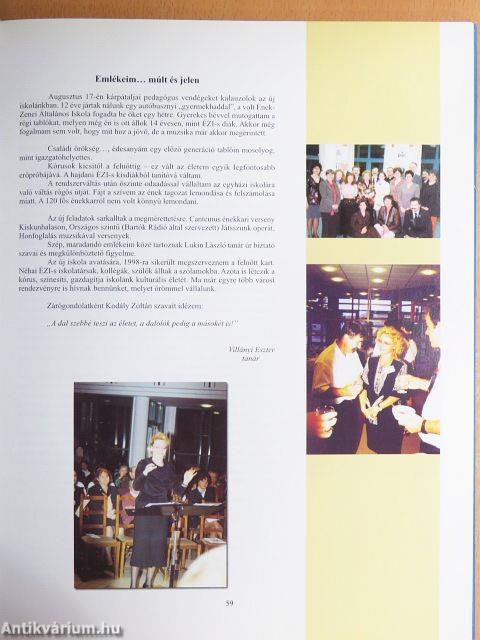 A Nagyasszonyunk Katolikus Általános Iskola és Gimnázium 10 éves jubileumi évkönyve