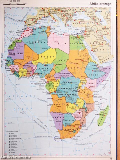 Középiskolai földrajzi atlasz