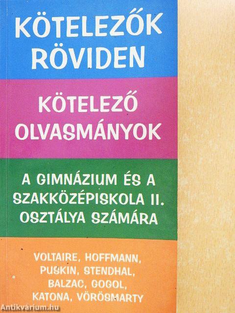 Kötelező olvasmányok