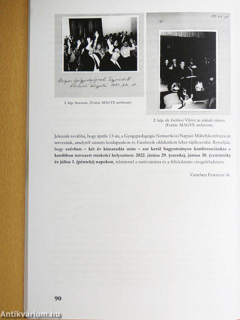 Gyógypedagógiai Szemle 2022. január-december