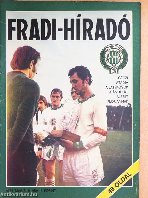 Fradi-híradó 1974. május