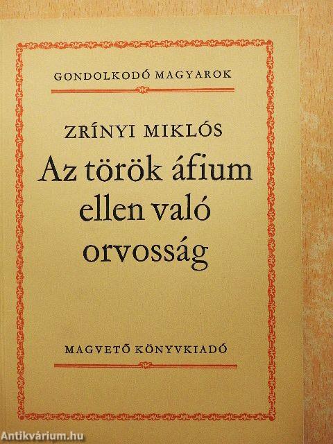 Az török áfium ellen való orvosság