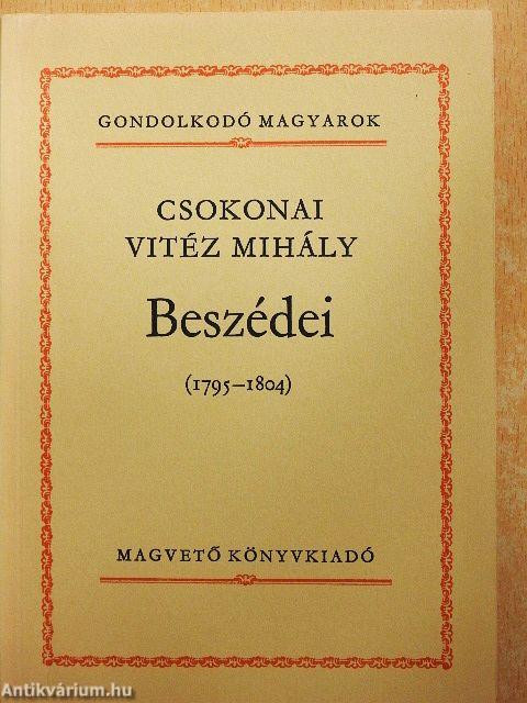 Csokonai Vitéz Mihály beszédei (1795-1804)