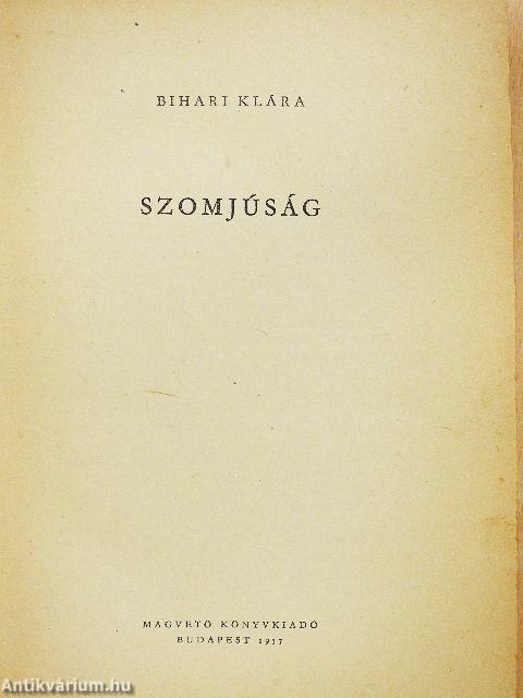 Szomjúság