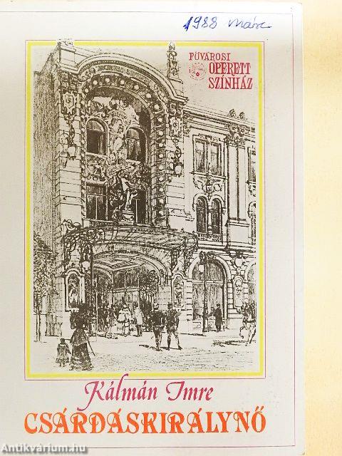 Kálmán Imre: Csárdáskirálynő