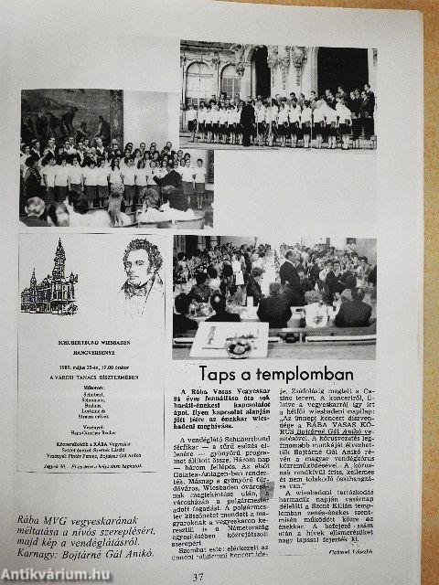 120 éves a RÁBA Dal- és Társaskör