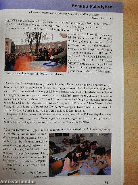 Péterfy Sándor Evangélikus Oktatási Központ évkönyv 2010-2011