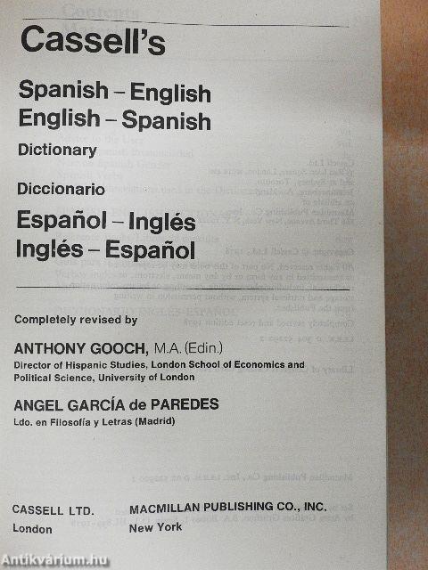 Cassell's Spanish Dictionary