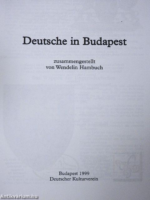 Deutsche in Budapest