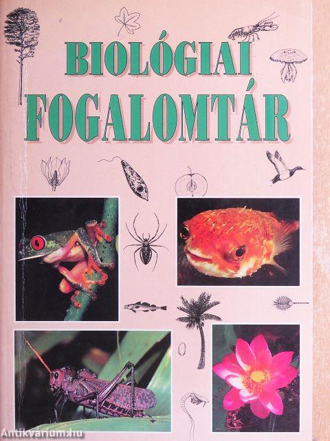 Biológiai fogalomtár