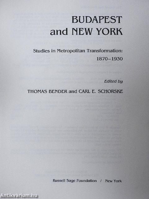 Budapest and New York