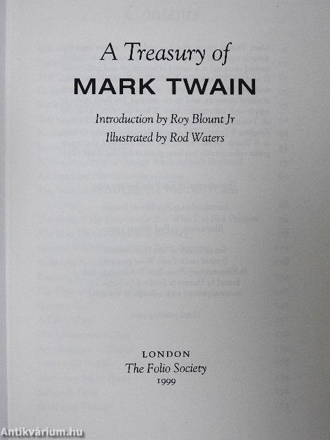 A Treasury of Mark Twain