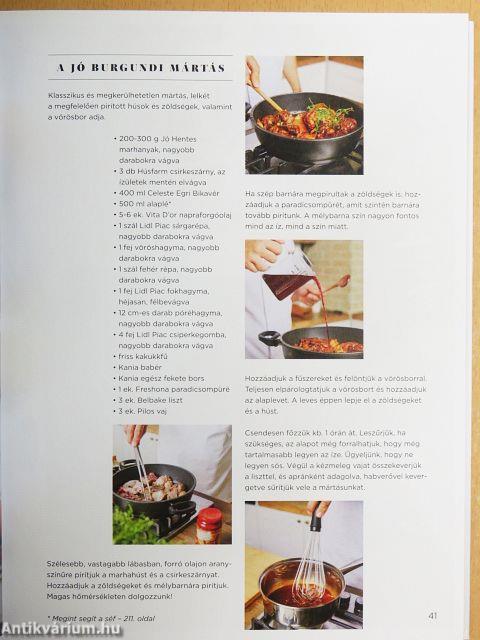 Még mindig segít a séf