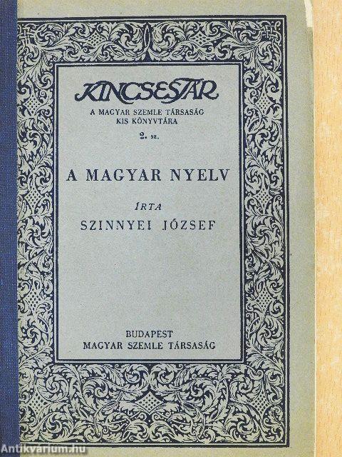 A magyar nyelv