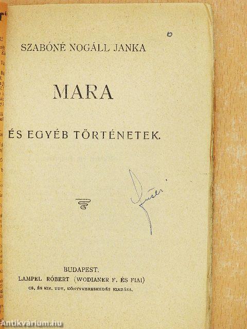 Mara és egyéb történetek