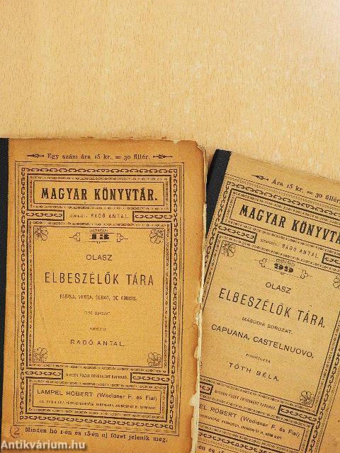 Olasz elbeszélők tára I-II.