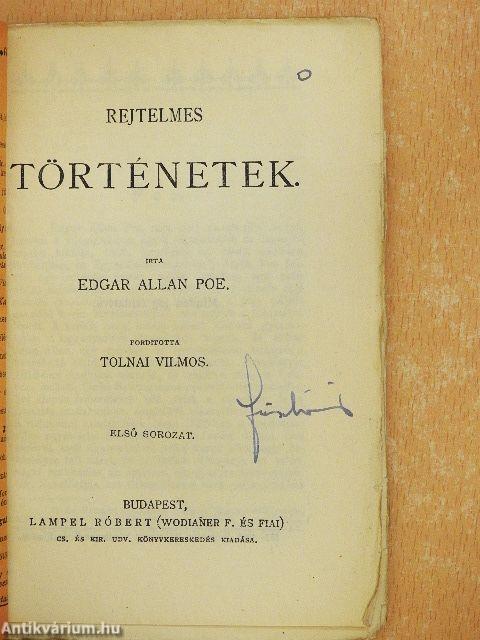 Rejtelmes történetek I.