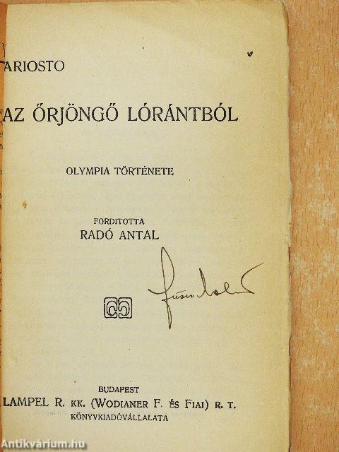 Az Őrjöngő Lórántból