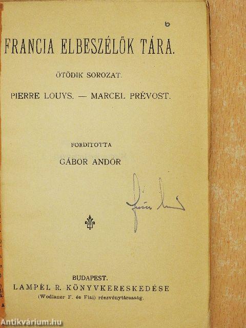 Francia elbeszélők tára V.