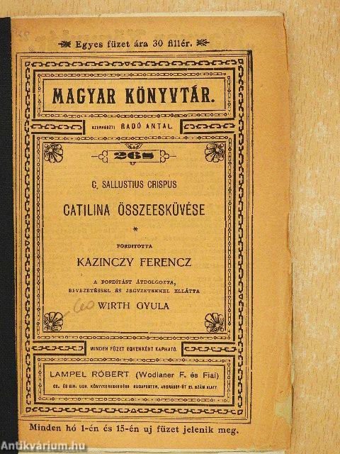 Catilina összeesküvése