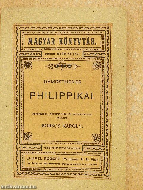 Demosthenes philippikái