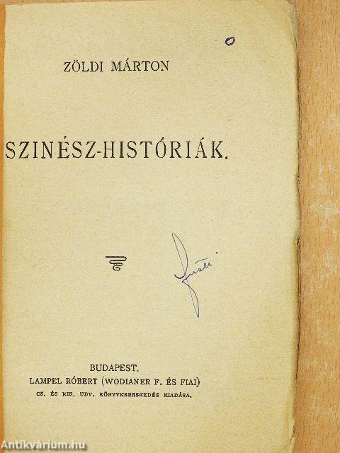 Szinész-históriák