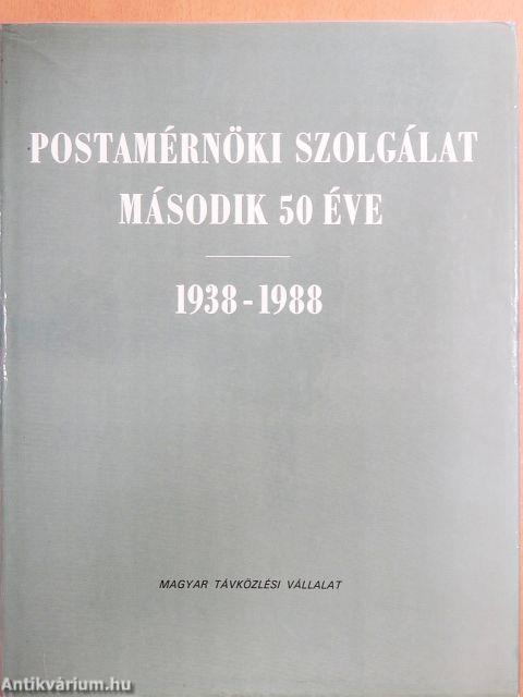 Postamérnöki szolgálat második 50 éve