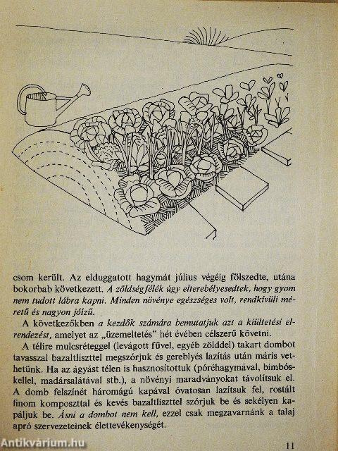 Dombágyásos kertművelés