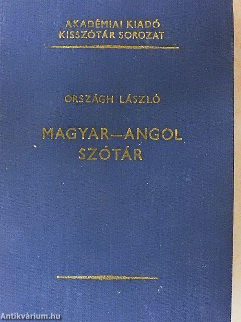 Magyar-angol szótár