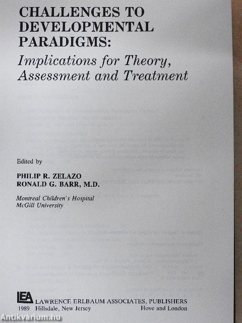 Challenges to Developmental Paradigms