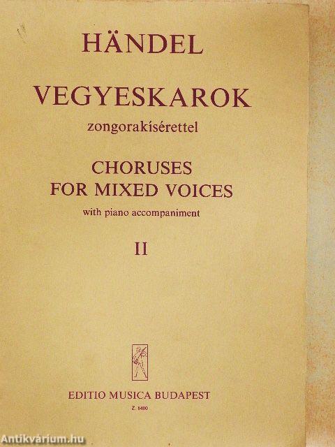 Vegyeskarok zongorakísérettel II.