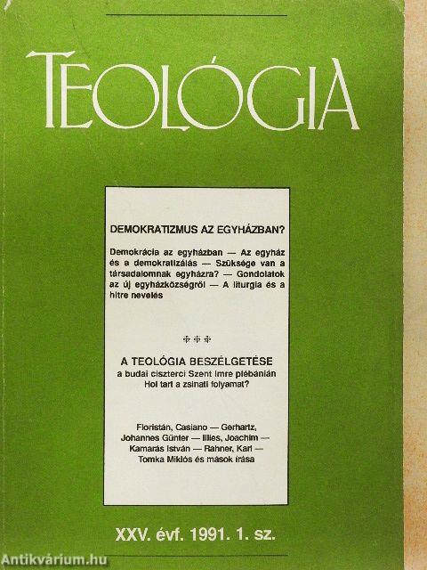 Teológia 1991/1-4.
